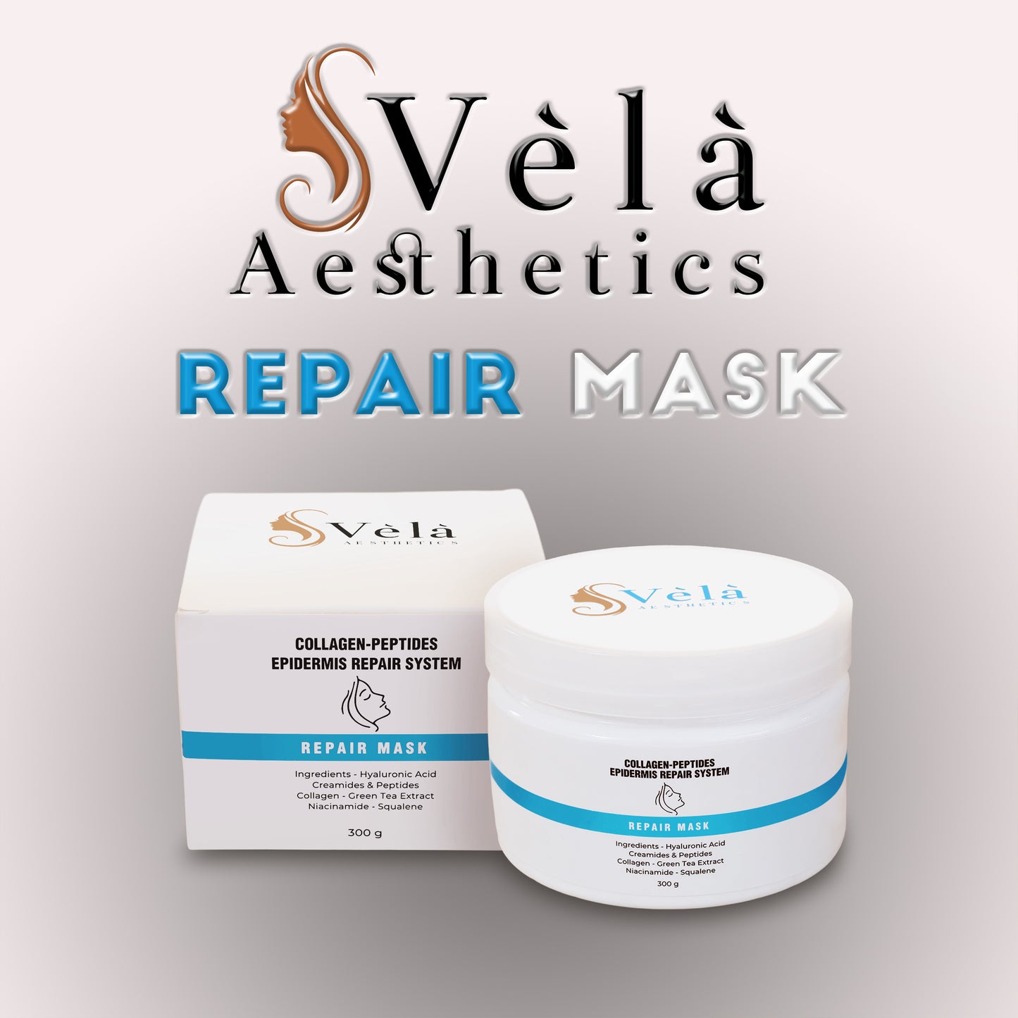 B. Skin Repair Mask (300g) Vela Aesthetics